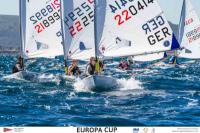 Todo por decidir a falta de una jornada para el final de la Europa Cup de ILCA de Pollença