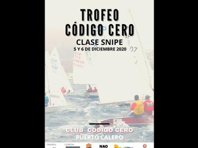 Trofeo Código Cero de la clase Snipe. Puerto Calero. Lanzarote Trofeo Código Cero de la clase Snipe. Puerto Calero. Lanzarote
