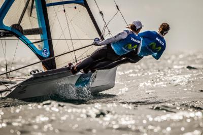 Támara Echegoyen y Berta Betanzos, a dos puntos del podio Támara Echegoyen y Berta Betanzos, a dos puntos del podio