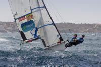 Támara Echegoyen y Berta Betanzos a la Medal Race desde la séptima plaza