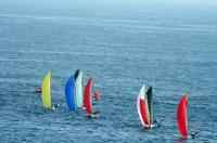 Una de cal y otra de arena para el equipo español en la última tirada de trofeo Autoridad Portuaria de Santander.