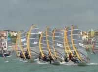 V Regata de Año Nuevo-Bahia de Cadiz de RS:X y Techno-2ª Jornada