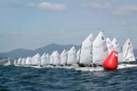 Velas y viento en Canido en el VI Trofeo Granitos Ibéricos de Vela Ligera