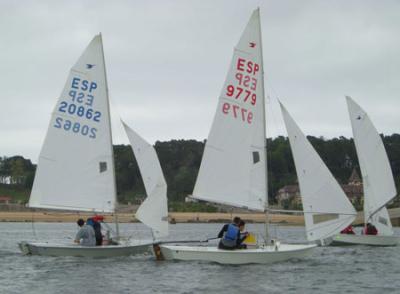 Victoria del Chiqui IV en la última tirada del trofeo Escuela de Náutica de Santander Victoria del Chiqui IV en la última tirada del trofeo Escuela de Náutica de Santander