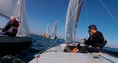Victorias del Patín y del Julio Cabrero en la tirada del trofeo Mafias para el Snipe santanderino Victorias del Patín y del Julio Cabrero en la tirada del trofeo Mafias para el Snipe santanderino