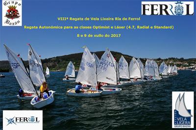 VIIIª edición de la Regata de Vela Ligera “Ría de Ferrol” VIIIª edición de la Regata de Vela Ligera “Ría de Ferrol”