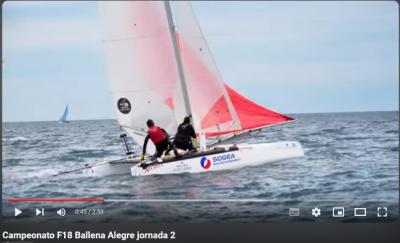 Vídeo Noticia: Campeonato F18 en La Ballena Alegre 2024. jornada 2 Vídeo Noticia: Campeonato F18 en La Ballena Alegre 2024. jornada 2