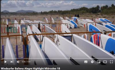 Vídeo noticia: Windsurfer Ballena Alegre Highlights Miércoles 18 Vídeo noticia: Windsurfer Ballena Alegre Highlights Miércoles 18