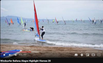 Vídeo noticia: Windsurfer Ballena Alegre Highlights viernes 20 Vídeo noticia: Windsurfer Ballena Alegre Highlights viernes 20