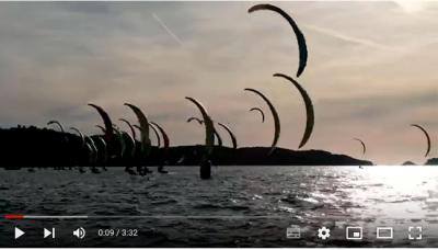 Vídeo noticia. Campeonato de Francia de Kitefoil Vídeo noticia. Campeonato de Francia de Kitefoil