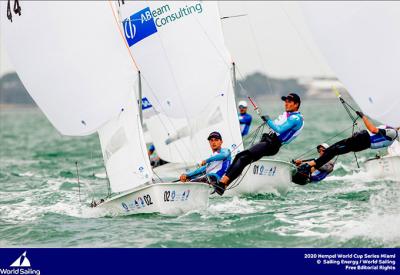 Word Cup de Miami Joaquín Blanco se mantiene líder en Laser Word Cup de Miami Joaquín Blanco se mantiene líder en Laser