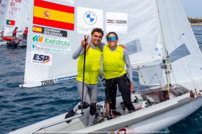 Xammar y Brugman, campeones de Europa de 470 Xammar y Brugman, campeones de Europa de 470