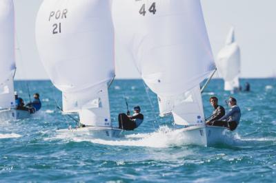 Xammar y Brugman ya son terceros en el Mundial de 470 Xammar y Brugman ya son terceros en el Mundial de 470