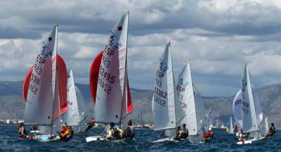 Xavier Antich y Ramón Lleonart, primeros líderes de la Copa de España de 420 Xavier Antich y Ramón Lleonart, primeros líderes de la Copa de España de 420