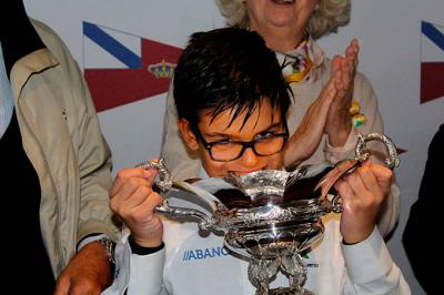 Yago Barca vencedor del IV Trofeo Aurelio Fernández del RCN Coruña