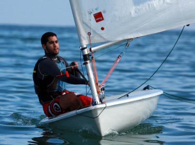 Yasir Mohamed, campeón de la copa Melilla de laser radial