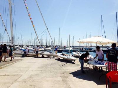 ¡Empieza la Copa de España de láser Stándard en la Marina Real Juan Carlos I!