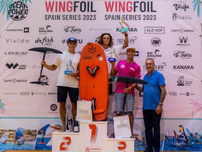 Ángel Candel ganador absoluto de las Wing Foil Spain Series 2023 Ángel Candel ganador absoluto de las Wing Foil Spain Series 2023