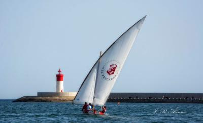 La embarcación 'Flecha' recupera el liderato tras imponerse en el III Trofeo Colectivo Galáctyco de vela latina