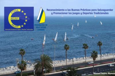 La Vela Latina Canaria premiada a nivel europeo 