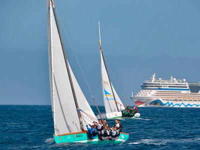 La Vela Latina Canaria vuelve con una doble jornada apasionante La Vela Latina Canaria vuelve con una doble jornada apasionante