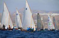 Los barquillos de 5 metros se disputan en Arrecife el Trofeo Calero Marinas