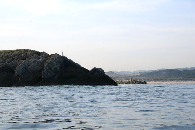 Bocana de la Ría de Avilés desde el NNW. Secuencia 1 Bocana de la Ría de Avilés desde el NNW. Secuencia 1