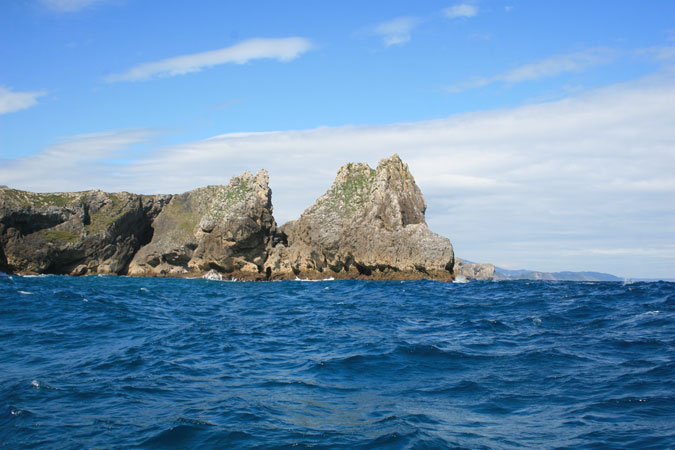 La costa hacia el W desde Cabo de Mar. La costa hacia el W desde Cabo de Mar.