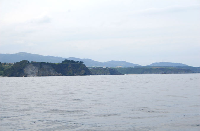 La costa desde Punta Mosqueiro al puerto de Luarca La costa desde Punta Mosqueiro al puerto de Luarca