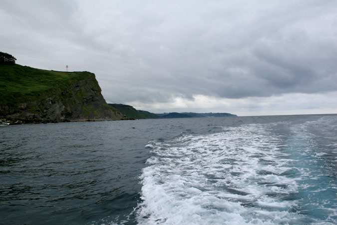 Cabo Lastres desde el E Cabo Lastres desde el E