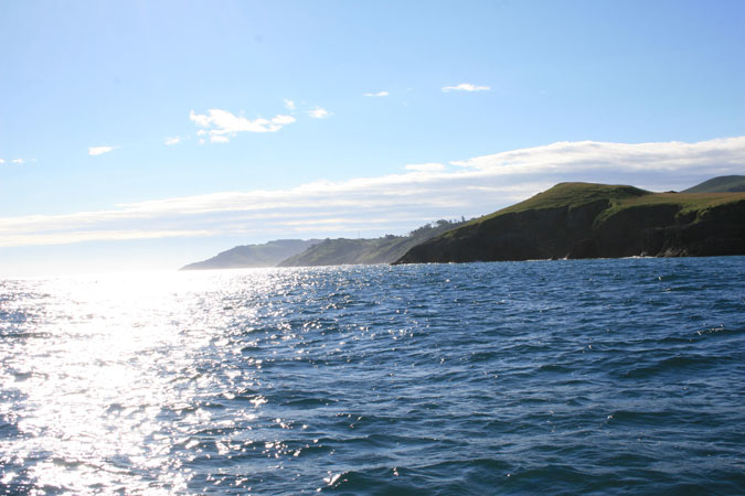 Punta de la Sierra y Punta Covachera desde el W Punta de la Sierra y Punta Covachera desde el W