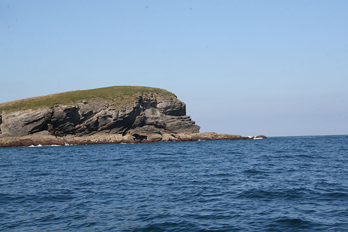 La punta de la Ballena desde el E La punta de la Ballena desde el E