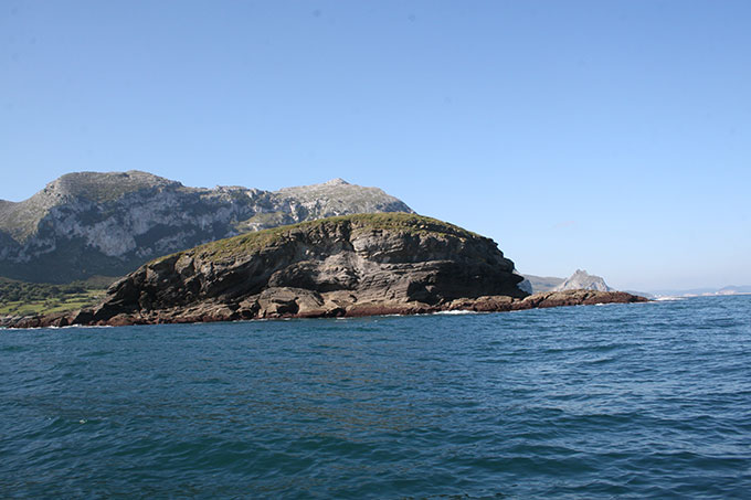 La punta de la Ballena desde el N La punta de la Ballena desde el N