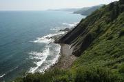 La costa hacia levante dede Deba