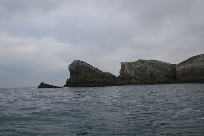 Isla de la Virgen del Mar desde el NW Isla de la Virgen del Mar desde el NW