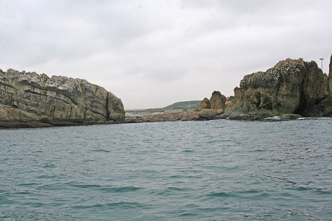 La cara W de la Isla de la Virgen del Mar La cara W de la Isla de la Virgen del Mar