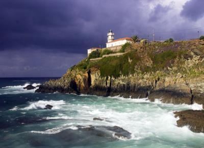 D-1646 Punta Blanca o Atalaya. Faro de Luarca D-1646 Punta Blanca o Atalaya. Faro de Luarca
