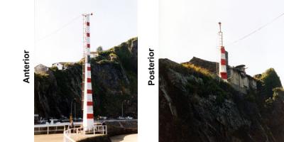 D-1649-1649.1 Enfilación al RV 170º para la entrada al Puerto de Luarca D-1649-1649.1 Enfilación al RV 170º para la entrada al Puerto de Luarca