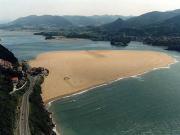 Playa de Laida. Ibarrangelu. Reserva de la Biosfera de Urdaibai. 