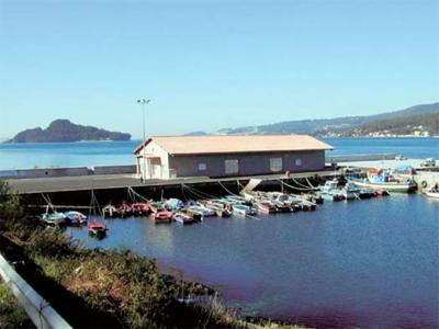 Puerto de Campelo. Poio. Pontevedra. Puerto pesquero Puerto de Campelo. Poio. Pontevedra. Puerto pesquero