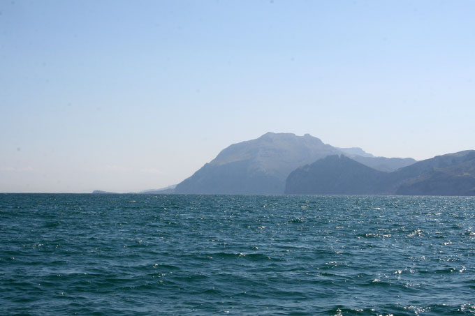 La costa a levante del Buciero La costa a levante del Buciero
