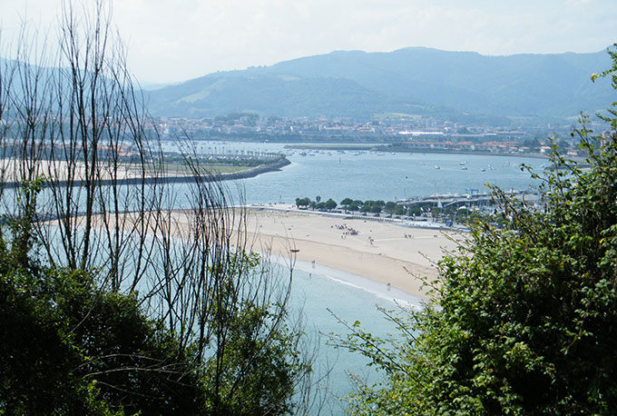 Playa de ªHondarribia. Bahía de Txingudi