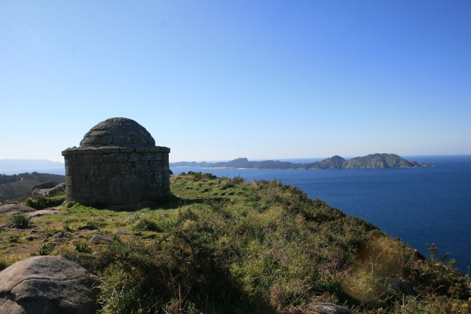 Garita del Monte Facho e Islas Cíes Garita del Monte Facho e Islas Cíes
