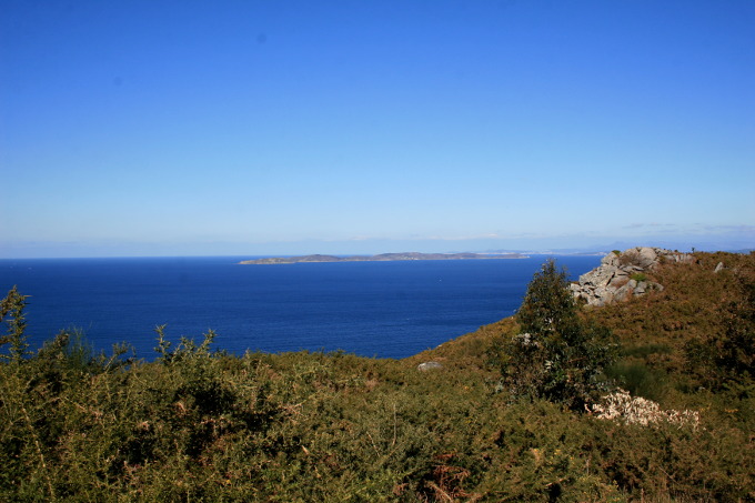Isla de Ons desde Costa da Vela Isla de Ons desde Costa da Vela