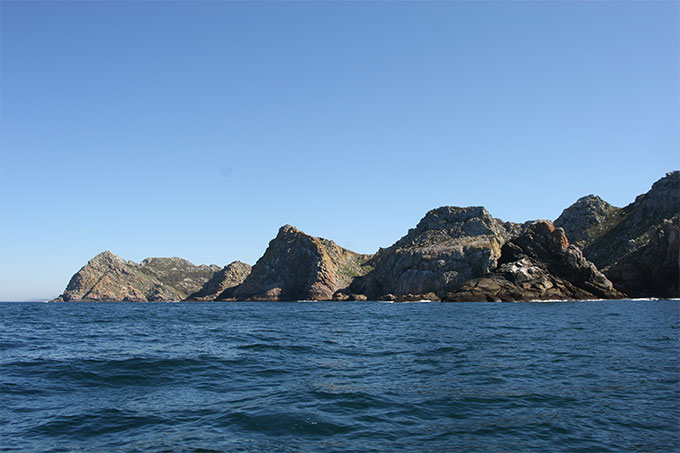 Costa oceánica de las Islas Cíes Costa oceánica de las Islas Cíes