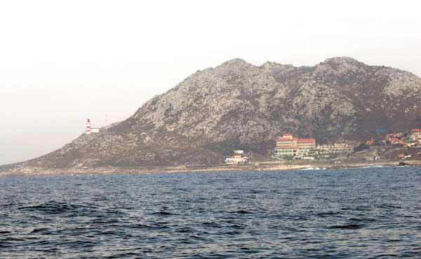 La costa de Silleiro al S