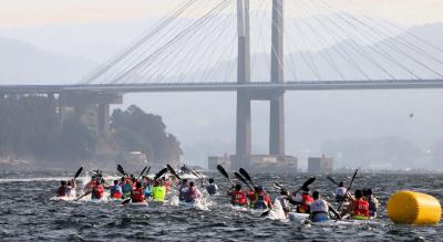 Con Asturias y Canarias de favoritas comienza en Vigo la Copa de España de Kayak de Mar Con Asturias y Canarias de favoritas comienza en Vigo la Copa de España de Kayak de Mar