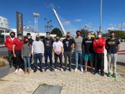 Un accidente de tráfico deja ilesos a Craviotto, Germade, Arévalo, Oriyés y Miguel García el K4 con el que iban a competir en JJOO Un accidente de tráfico deja ilesos a Craviotto, Germade, Arévalo, Oriyés y Miguel García el K4 con el que iban a competir en JJOO