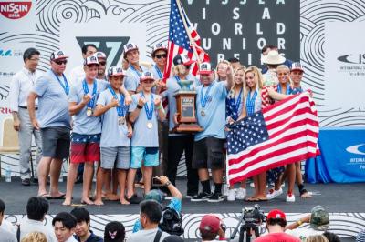 El Equipo de EEUU Vuelve al Top Mundial Ganando su 2º Título Mundial VISSLA ISA World Junior Surfing Championship El Equipo de EEUU Vuelve al Top Mundial Ganando su 2º Título Mundial VISSLA ISA World Junior Surfing Championship