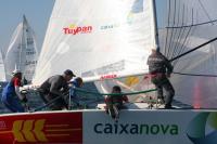 “Carpantxo” de Jesús Pntos se impuso con autoridad en la  4ª regata del V CIRCUITO INTERNACIONAL  CIDADE DE VIGO-CAIXANOVA de Vela Monotipo PLATÚ 25 